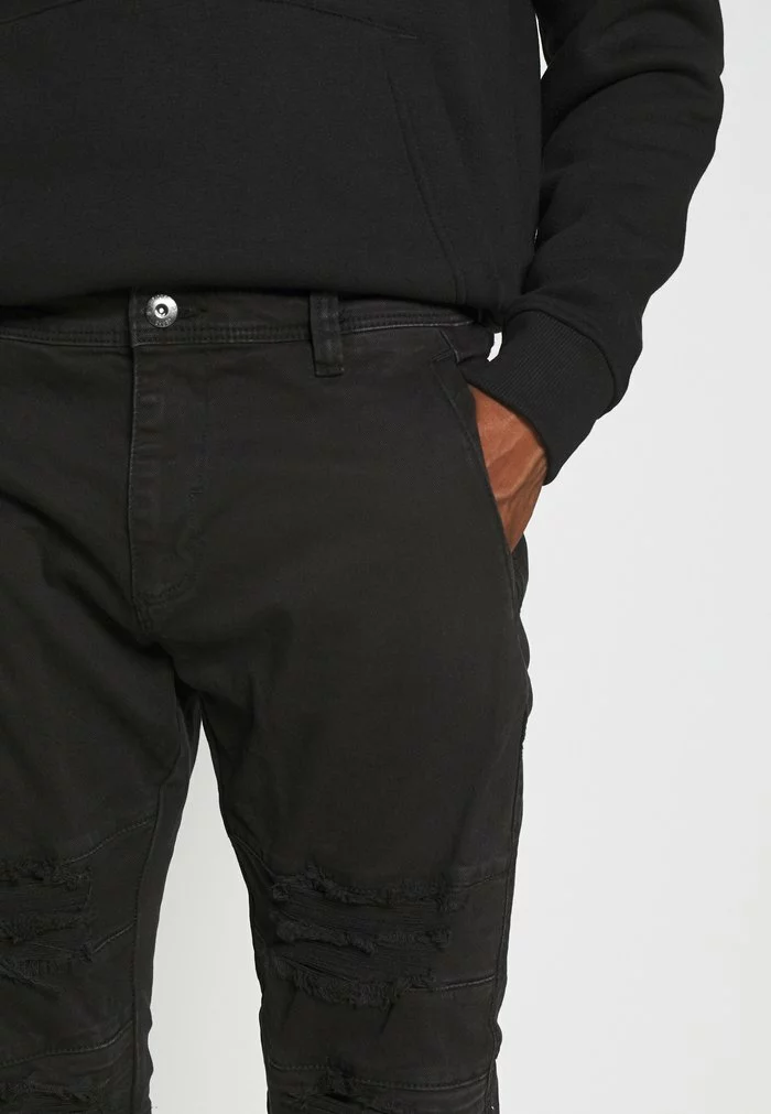 INDICODE JEANS WEAVER - Jean Slim - Black 4 INDICODE JEANS WEAVER - Jean Slim - Black – Image 4