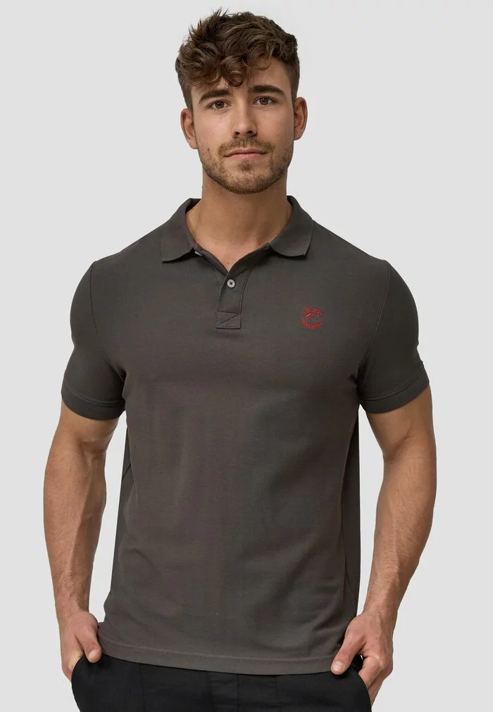 INDICODE JEANS WADIM - Polo - Raven 1 INDICODE JEANS WADIM - Polo - Raven