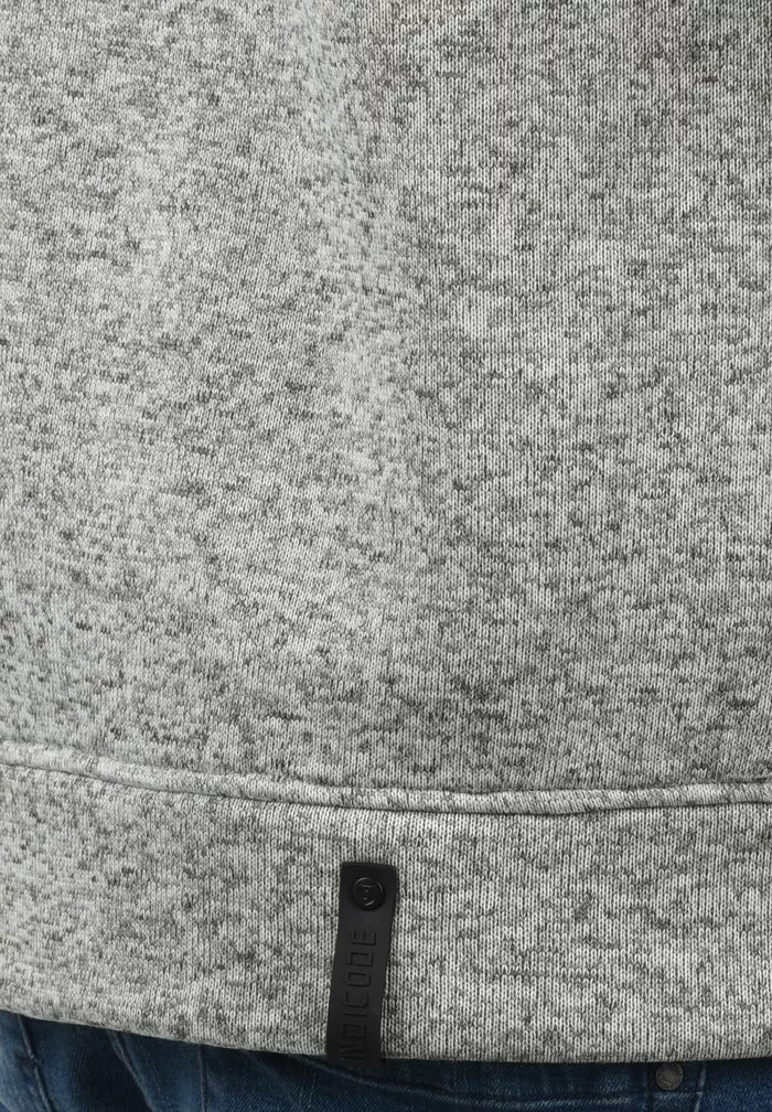 INDICODE JEANS IDCHILLINGWORTH - Sweat à Capuche Zippé - Light Gray 4 INDICODE JEANS IDCHILLINGWORTH - Sweat à Capuche Zippé - Light Gray – Image 4