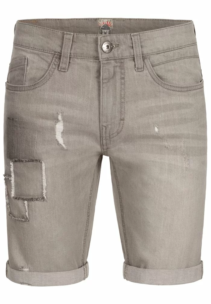 INDICODE JEANS ROBERTS - Short En Jean - Lt Grey 7 INDICODE JEANS ROBERTS - Short En Jean - Lt Grey – Image 7