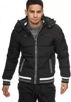 INDICODE JEANS MARLON - Veste Mi-saison - Black
