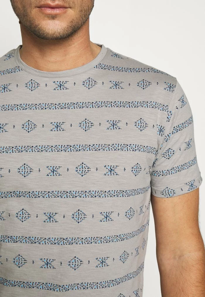 INDICODE JEANS CANNES - T-shirt Imprimé - Grey 6 INDICODE JEANS CANNES - T-shirt Imprimé - Grey – Image 6