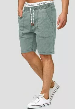INDICODE JEANS Short - Blue Surf