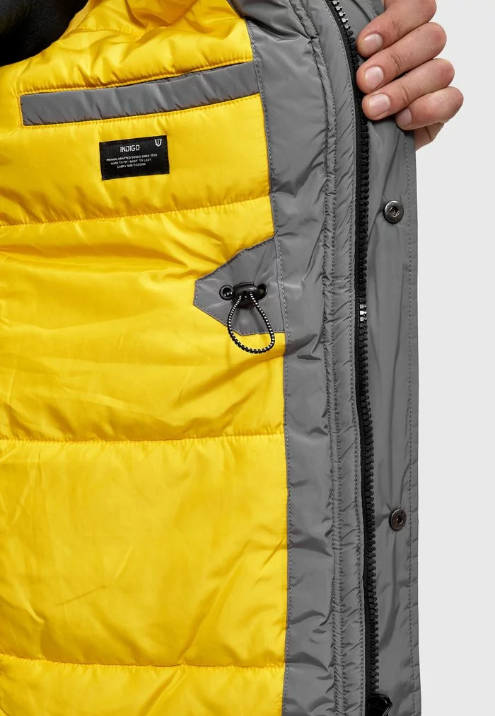 INDICODE JEANS CARPELAN - Veste D'hiver - Anthracite 6 INDICODE JEANS CARPELAN - Veste D'hiver - Anthracite – Image 6