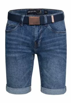 INDICODE JEANS CUBA CADEN - Short En Jean - Medium Indigo -INDICODE JEANS Boutique d77e82b26f68446fbbbd6bbf2c49e1e2