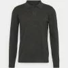 INDICODE JEANS BARNER - Polo - Charcoal Mix