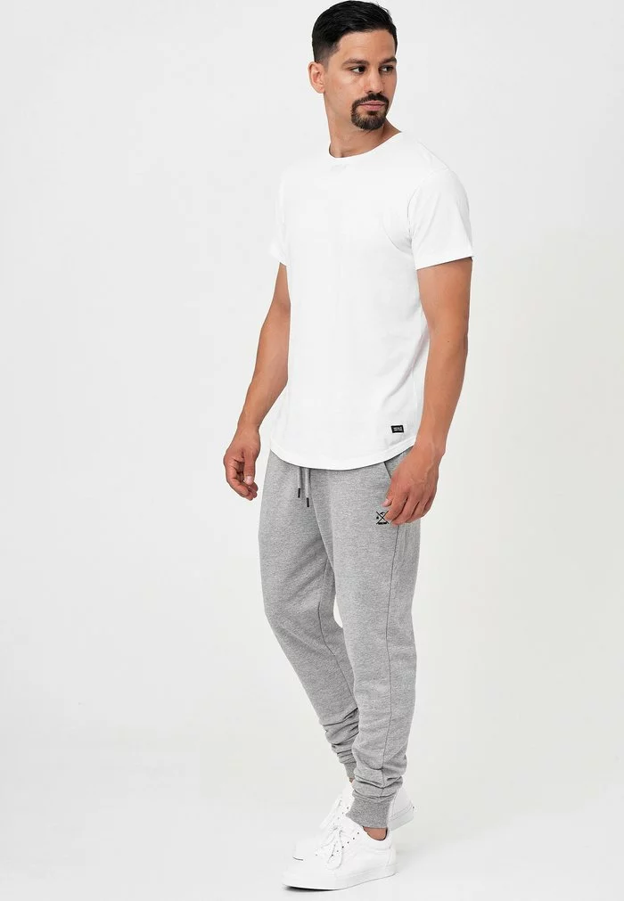 INDICODE JEANS Pantalon De Survêtement - Lt Grey Mix 2 INDICODE JEANS Pantalon De Survêtement - Lt Grey Mix – Image 2