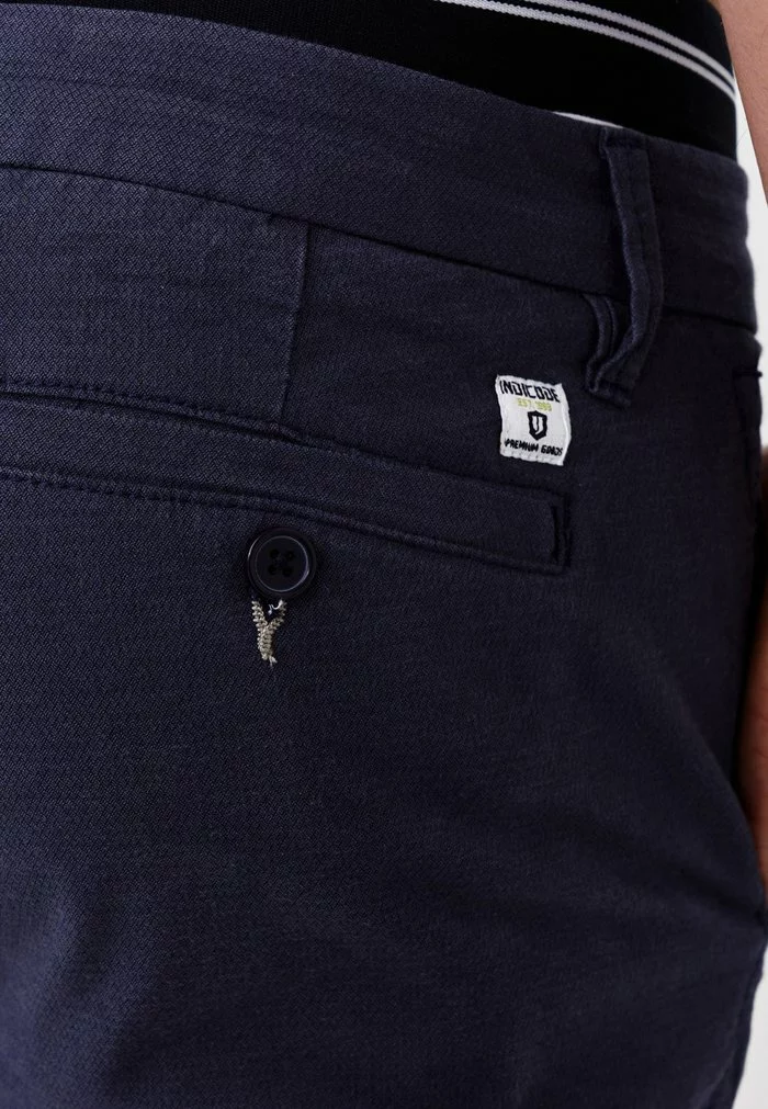 INDICODE JEANS CREED - Chino - Navy 5 INDICODE JEANS CREED - Chino - Navy – Image 5