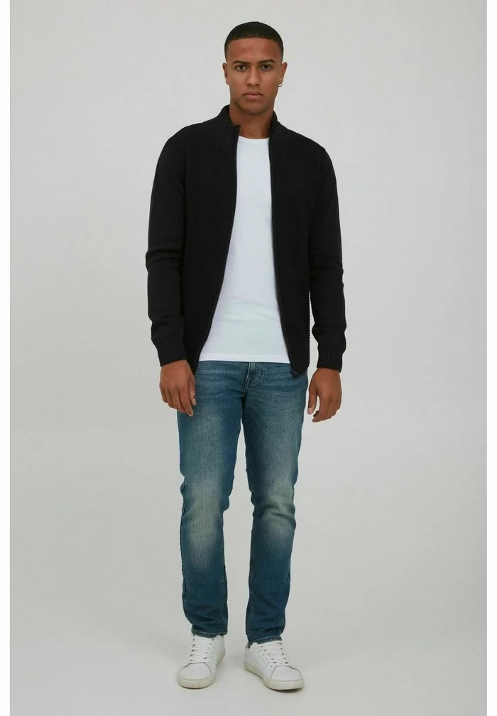 INDICODE JEANS RICKERT - Gilet - Charcoal Mix 2 INDICODE JEANS RICKERT - Gilet - Charcoal Mix – Image 2