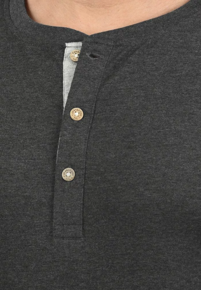 INDICODE JEANS IDTONY - T-shirt Basique - Charcoal 3 INDICODE JEANS IDTONY - T-shirt Basique - Charcoal – Image 3