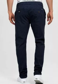 INDICODE JEANS COSTA - Chino - Navy Mix -INDICODE JEANS Boutique d8d40a3a687a4813a8f8556029b3ef36