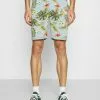INDICODE JEANS FLOWERS - Short - Blue Wave