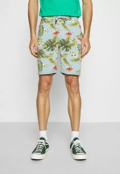 INDICODE JEANS FLOWERS - Short - Blue Wave