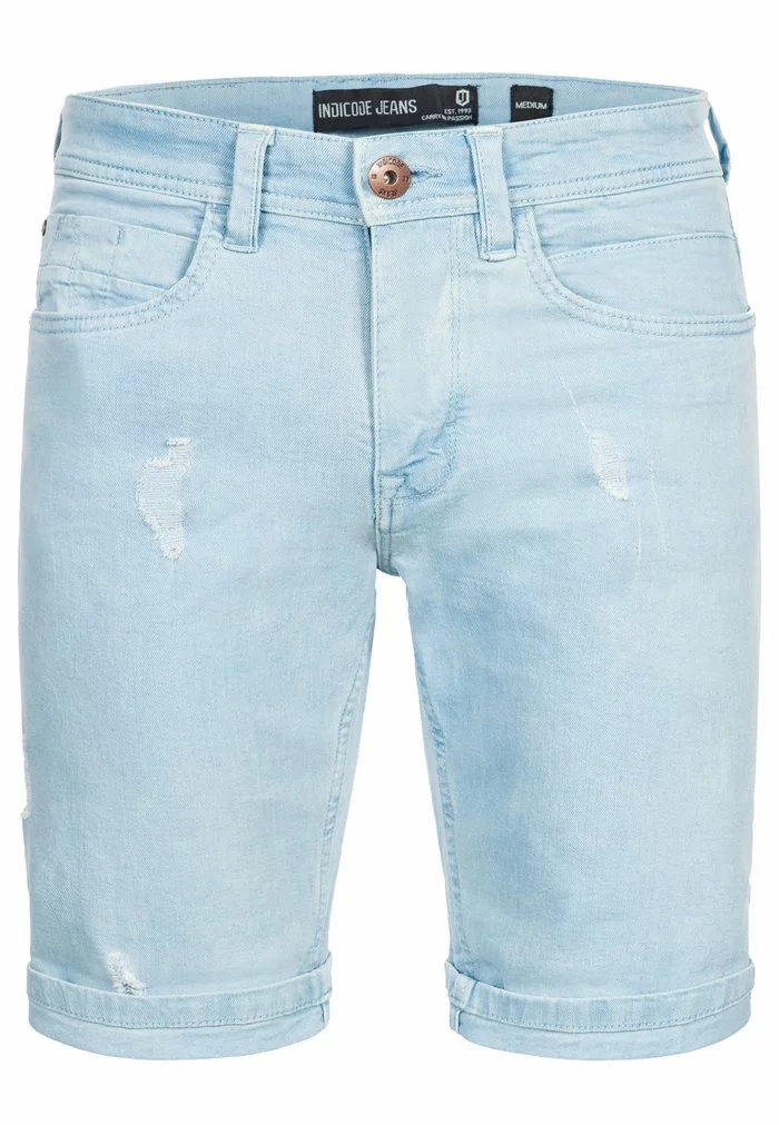 INDICODE JEANS Short En Jean - Blue Wave 6 INDICODE JEANS Short En Jean - Blue Wave – Image 6