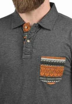 INDICODE JEANS IDALASTAIR - Polo - Grey -INDICODE JEANS Boutique d90636862e3f43cb8405e3e02e67c93f