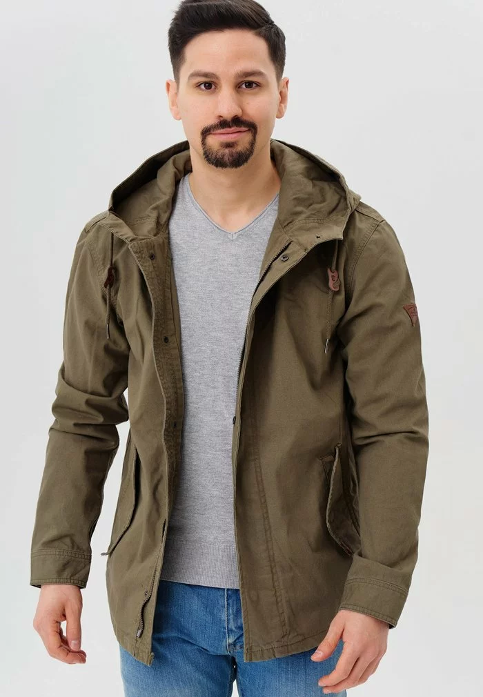 INDICODE JEANS LOUGH - Veste Légère - Army 4 INDICODE JEANS LOUGH - Veste Légère - Army – Image 4