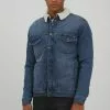 INDICODE JEANS IDBETLIC - Veste En Jean - Mid Indigo