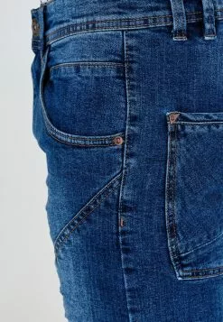 INDICODE JEANS LEON - Short En Jean - Medium Indigo -INDICODE JEANS Boutique da6cc41950984e218b5b9573a79a14fa