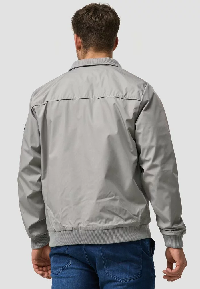 INDICODE JEANS Veste Mi-saison - Lt Grey 2 INDICODE JEANS Veste Mi-saison - Lt Grey – Image 2