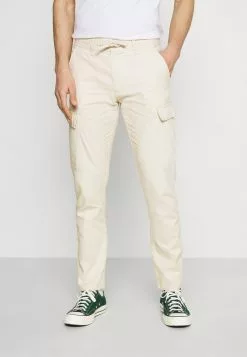 INDICODE JEANS LASSO - Pantalon Cargo - Fog