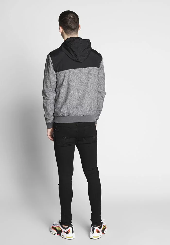 INDICODE JEANS BRUSHWOOD - Veste Légère - Black 3 INDICODE JEANS BRUSHWOOD - Veste Légère - Black – Image 3