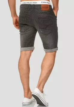 INDICODE JEANS CUBA CADEN - Short En Jean - Grey -INDICODE JEANS Boutique dc80aaadfc6f4248ab65684ae8627ff3