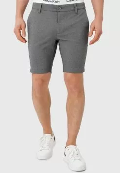 INDICODE JEANS AALBORG - Short - Lt Grey Mix