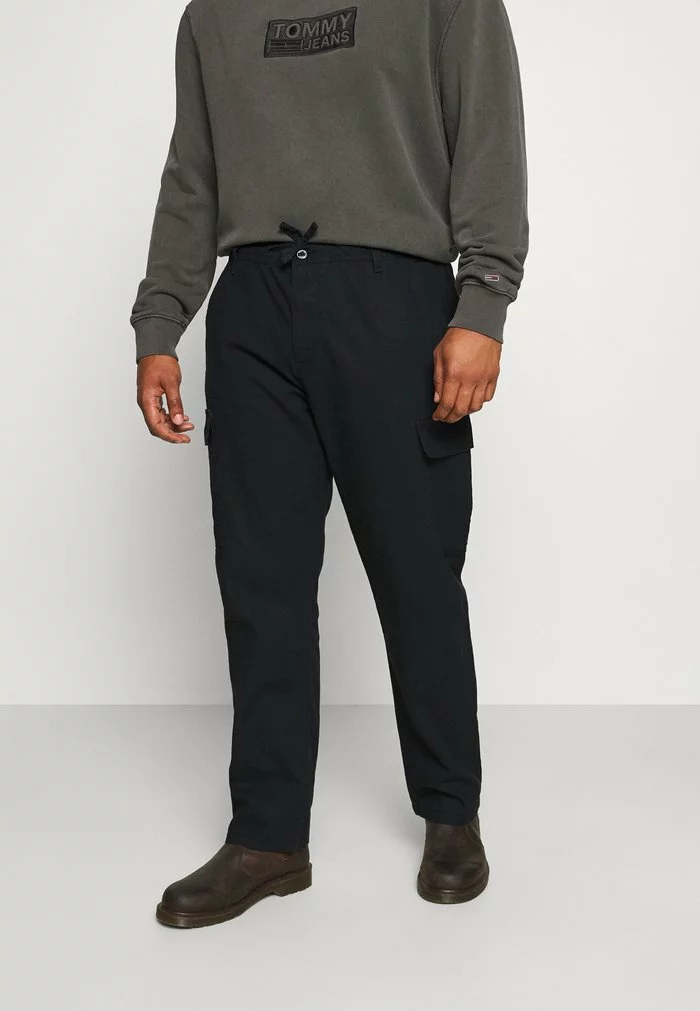 INDICODE JEANS LASSO - Pantalon Cargo - Black 1 INDICODE JEANS LASSO - Pantalon Cargo - Black