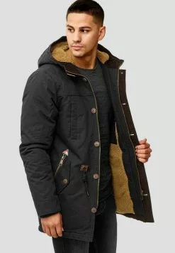 INDICODE JEANS Veste D'hiver - Black -INDICODE JEANS Boutique dcbaeea1fe24409c9fa4d4467e62c030