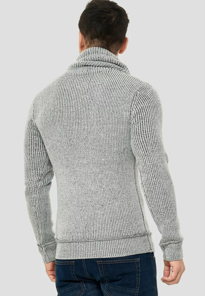 INDICODE JEANS KESHAWN - Pullover - Grau 3 INDICODE JEANS KESHAWN - Pullover - Grau – Image 3