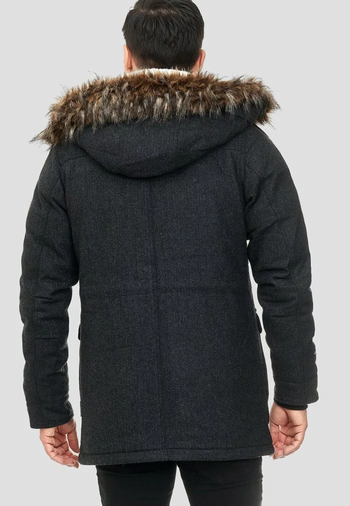 INDICODE JEANS BAYNES - Veste D'hiver - Black 3 INDICODE JEANS BAYNES - Veste D'hiver - Black – Image 3