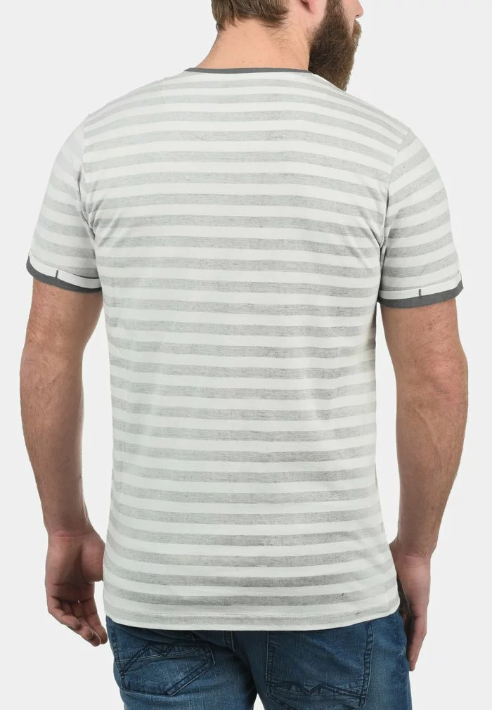 INDICODE JEANS IDRENI - T-shirt Imprimé - Grey 2 INDICODE JEANS IDRENI - T-shirt Imprimé - Grey – Image 2