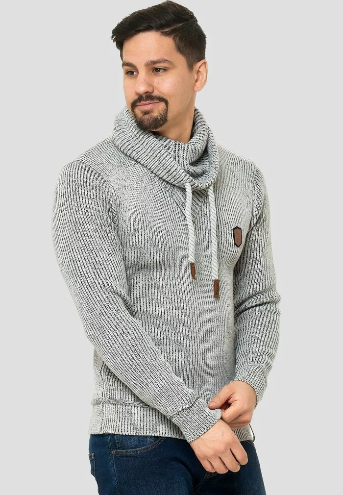 INDICODE JEANS KESHAWN - Pullover - Grau 4 INDICODE JEANS KESHAWN - Pullover - Grau – Image 4