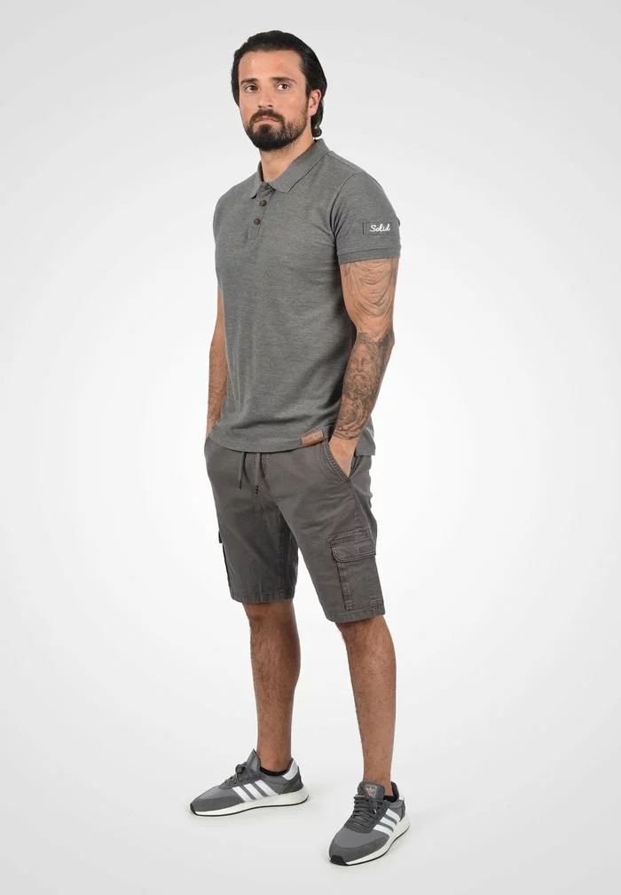 INDICODE JEANS IDFRANCES - Short - Grey 2 INDICODE JEANS IDFRANCES - Short - Grey – Image 2