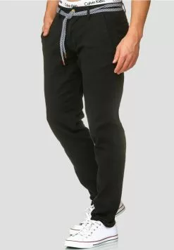 INDICODE JEANS HAVER - Pantalon Classique - Black