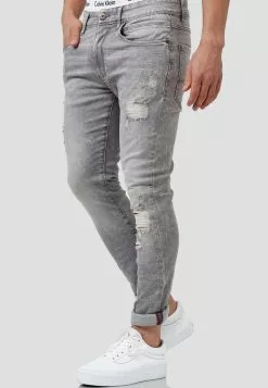 INDICODE JEANS RALPH - Jeans Skinny - Vintage Grey
