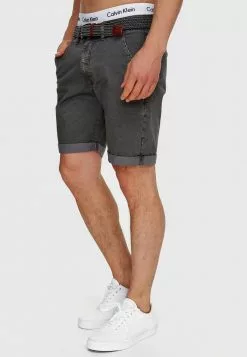 INDICODE JEANS Short - Pewter -INDICODE JEANS Boutique ddd25ae7c84c47eca24be3703a267737