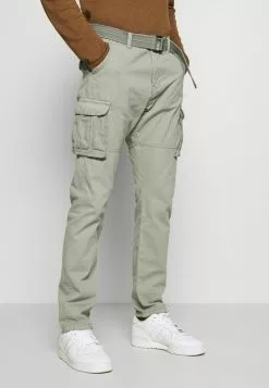 INDICODE JEANS WILLIAM - Pantalon Cargo - Light Grey
