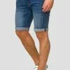 INDICODE JEANS CUBA CADEN - Short En Jean - Medium Indigo