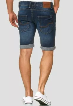 INDICODE JEANS CUBA CADEN - Short En Jean - Dark Blue -INDICODE JEANS Boutique de976f14d4c14ca2b39c65a762dfe3e3