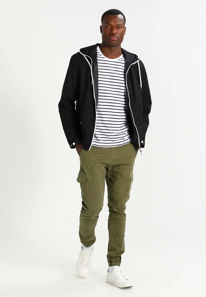 INDICODE JEANS LEVI - Pantalon Cargo - Army 2 INDICODE JEANS LEVI - Pantalon Cargo - Army – Image 2