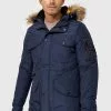 INDICODE JEANS CARPELAN - Veste D'hiver - Dark Blue