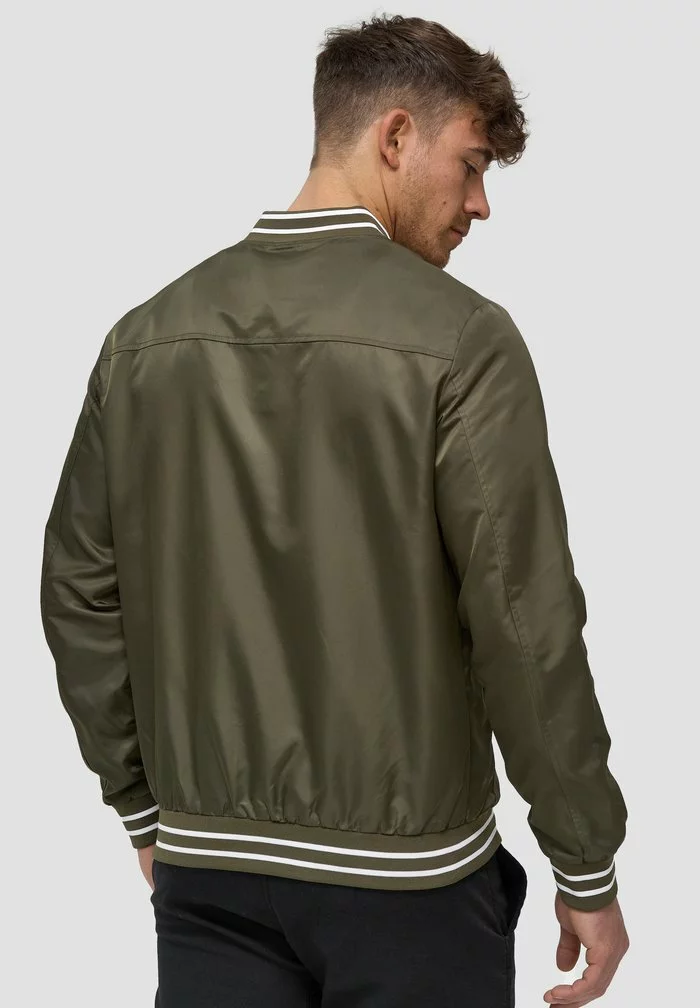 INDICODE JEANS MANOS - Blouson Bomber - Army 2 INDICODE JEANS MANOS - Blouson Bomber - Army – Image 2