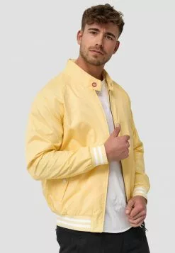 INDICODE JEANS AYSER - Blouson Bomber - Pale Banana -INDICODE JEANS Boutique df9c7700d4ff43449917b3daea35bd52