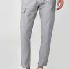 INDICODE JEANS CAGLE - Pantalon Cargo - Lt Grey