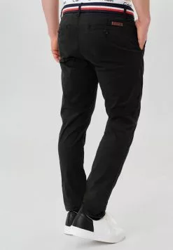 INDICODE JEANS CHERRY - Chino - Black -INDICODE JEANS Boutique e0420ab0b5954817b088ec16aad7455d