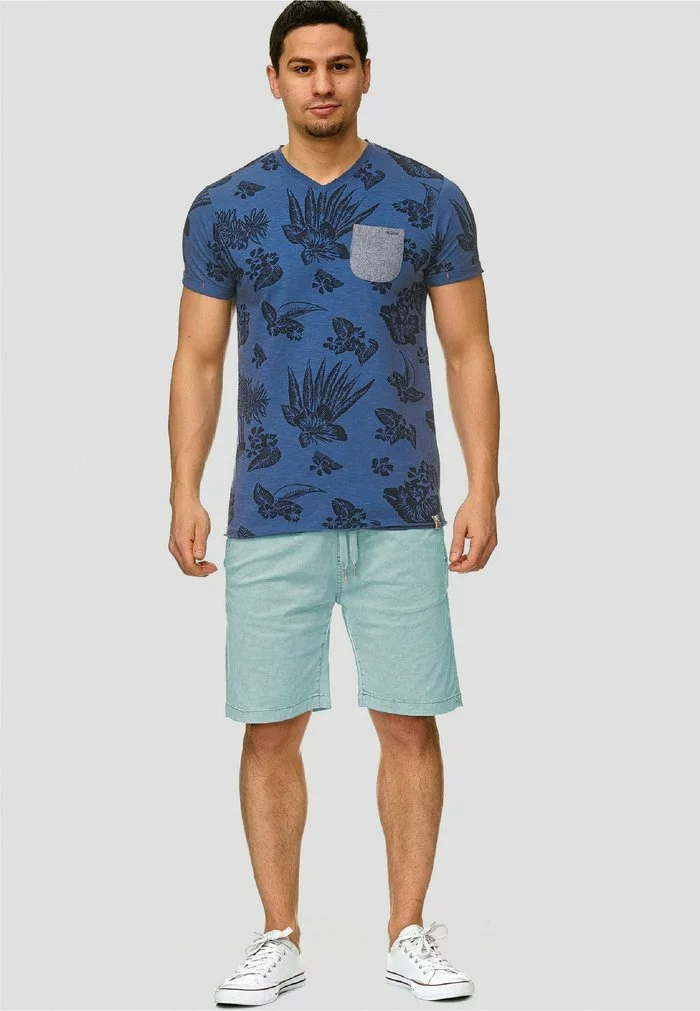 INDICODE JEANS KELOWNA - Short - Blue Surf 2 INDICODE JEANS KELOWNA - Short - Blue Surf – Image 2