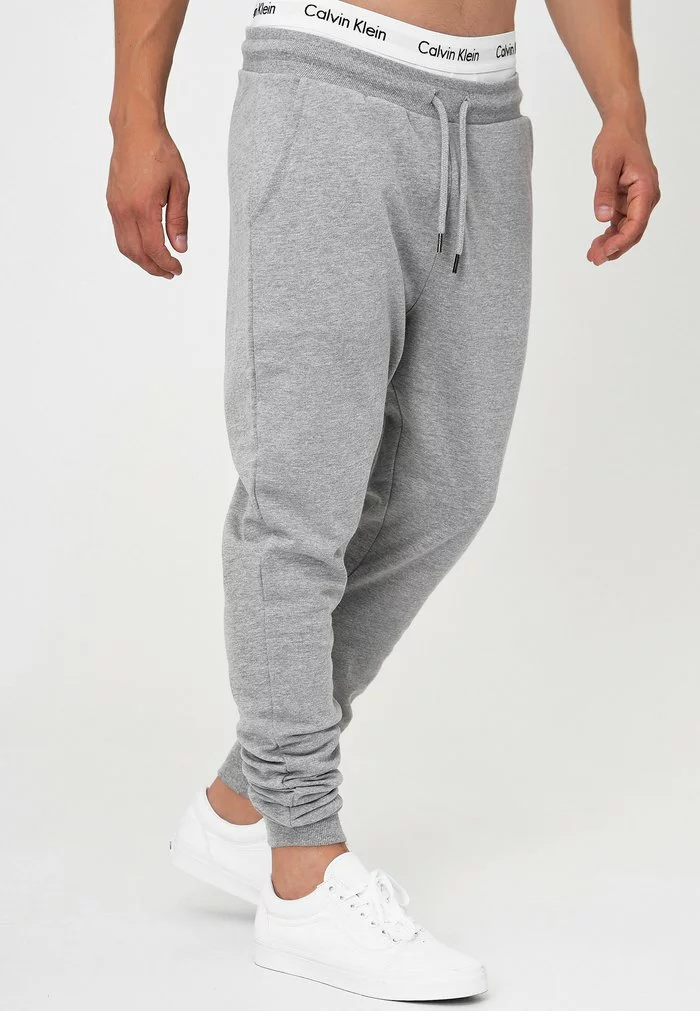 INDICODE JEANS Pantalon De Survêtement - Lt Grey Mix 5 INDICODE JEANS Pantalon De Survêtement - Lt Grey Mix – Image 5