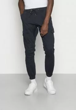 INDICODE JEANS LEVI - Pantalon Cargo - Navy