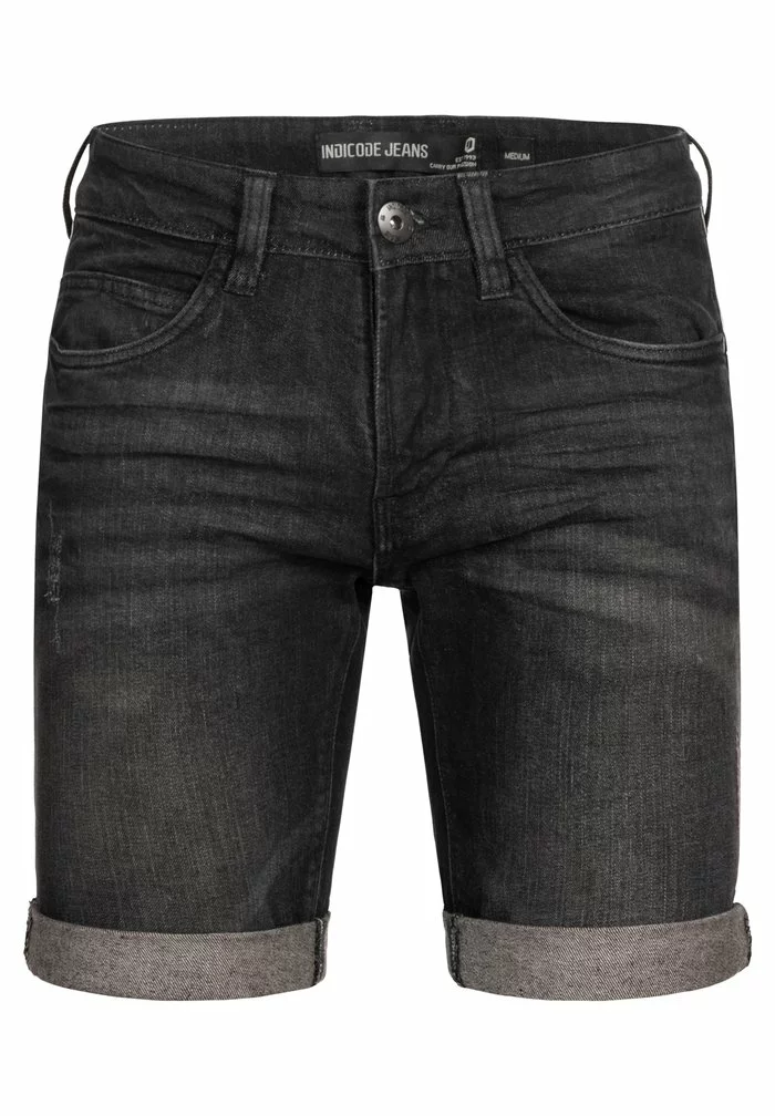 INDICODE JEANS Short En Jean - Black 5 INDICODE JEANS Short En Jean - Black – Image 5